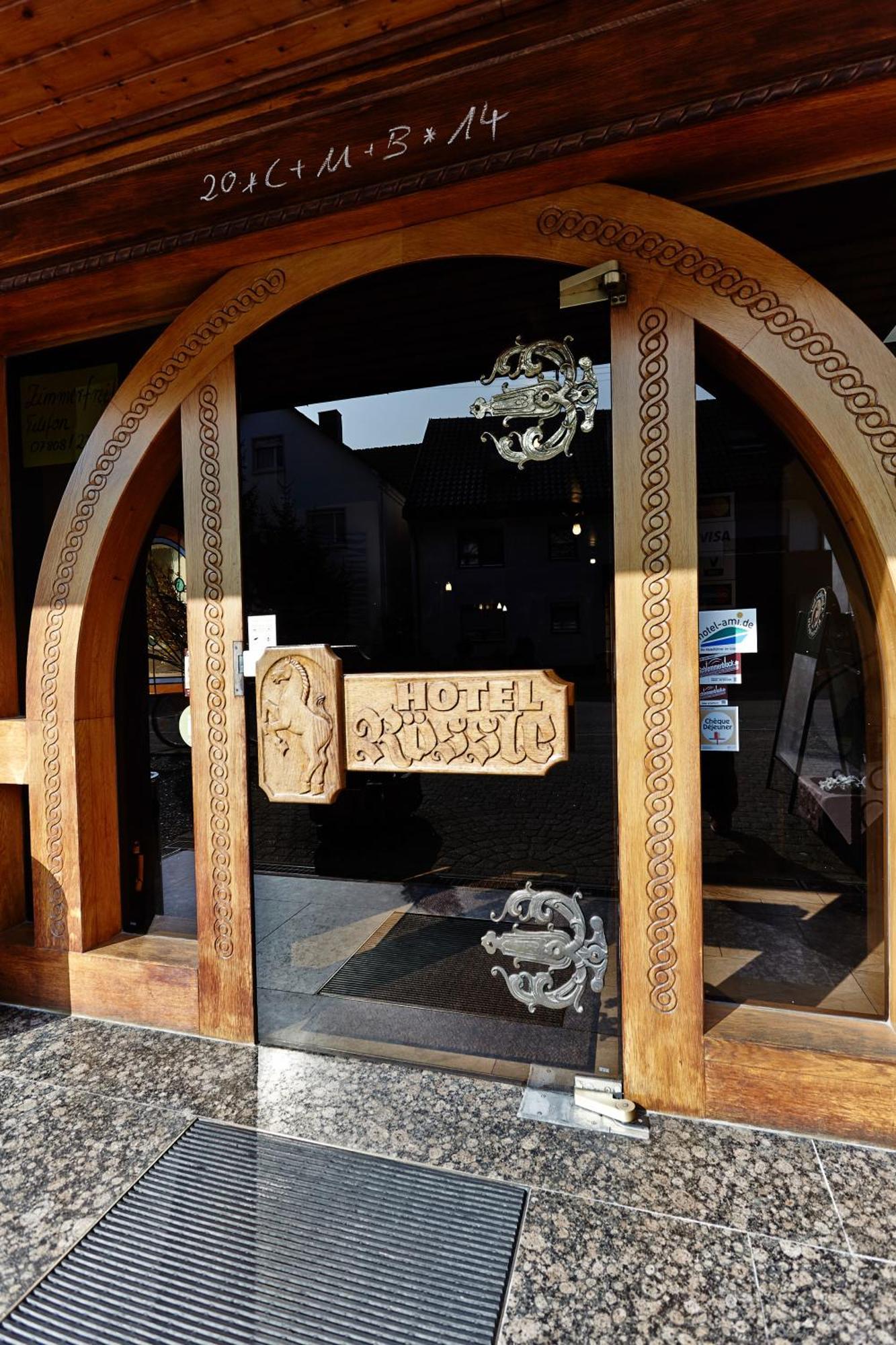 Hotel Landgasthaus Roessle Hohberg Buitenkant foto